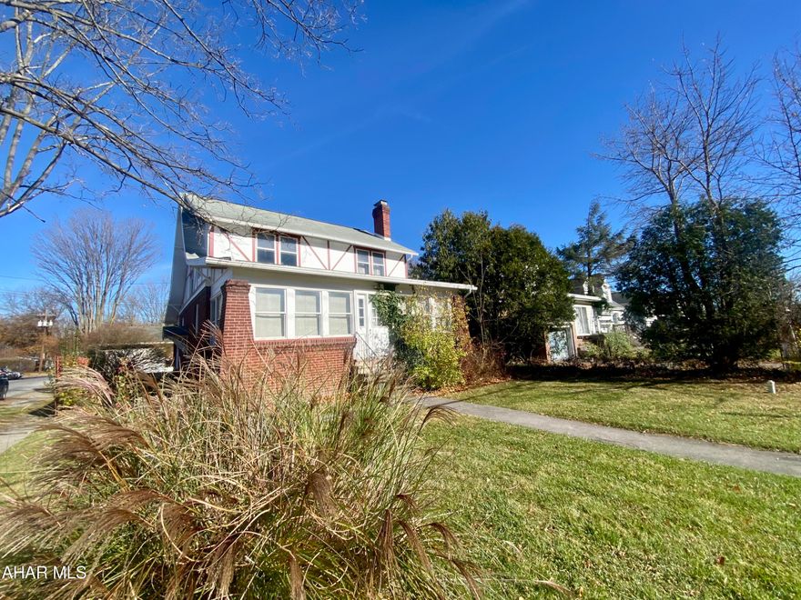 Located on Broad Street this 3 bedroom, 2 bath home has endless potential