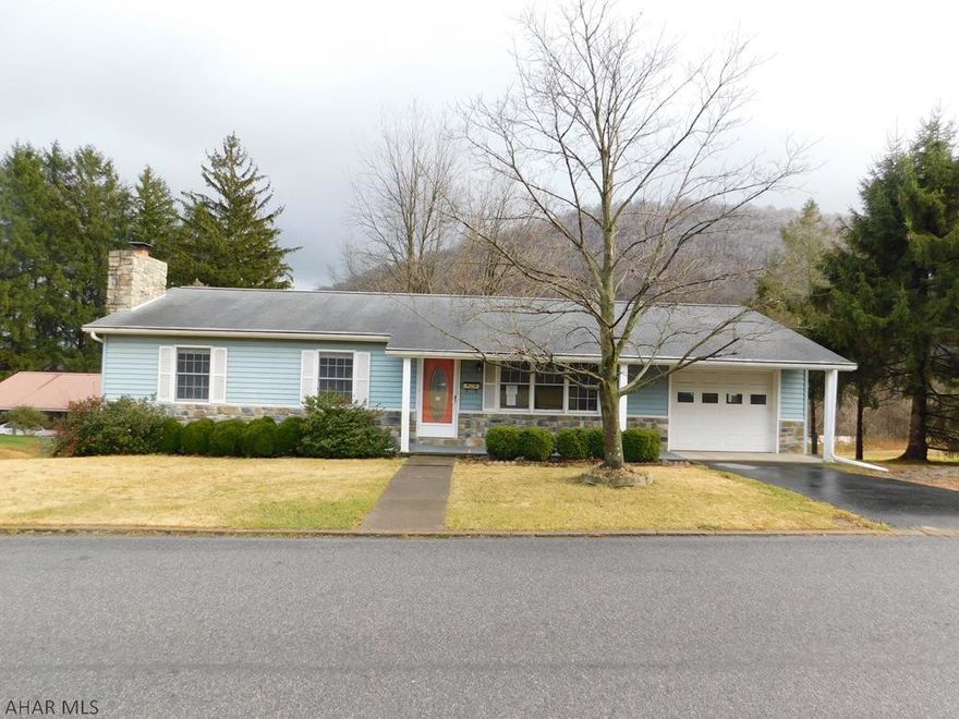 Mount Union vinyl and stone 1 story home with nice sized living room, formal dining, eat-in kitchen. 3 bedroom, 2 baths all on first floor and walk-out basement that is ready to be finished with stone fireplace. 1 car attached garage, large rear deck, storage shed and more. Property sold AS-IS. Seller will make no repairs. Offers must be submitted through HUD-approved broker. Buyer pays both transfer taxes. Exclusive Agency. Equal Housing Opportunity. Marketed by Olympus AMS. www.olympusams-re.com. www.HUDHomestore.com.