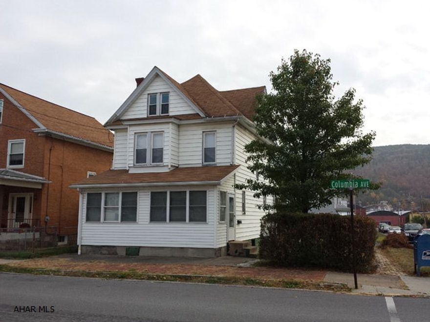 Remodeled 2 1/2 story, 3 bedroom home on corner lot. New kitchen. Updated bathroom. All new floor coverings. Gas HW heat. Must be seen.