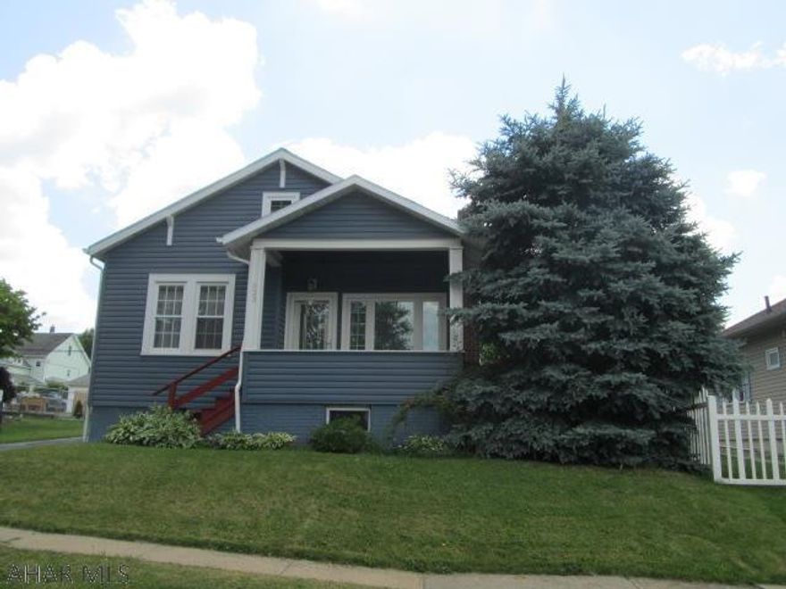 Altoona/ East End    Enjoy one story living with this cozy 2 BR. Lower level is finished with a family room and a 3/4 bath. Nice size living room and formal dining room.  The EIK leads out to a private 3 season sun room.  The 2 car garage includes a workshop.