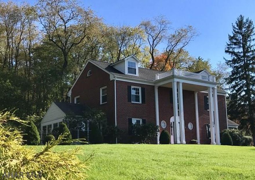 Gorgeous Meadowbrook setting with great curb appeal. Recently renovated stately brick colonial in fantastic location. Present owners have spared no expense in this expansive renovation. Updates: new kitchen, new bathroom, new Argon high efficiency windows, new heat pump and central air, new impressive over sized garage, electrical outlets throughout, new sun-room/family room, new hot water heater, new furnace, and professional landscaping. Energy efficiency was key to the overall renovation. Impressive central foyer leads to formal living room and dining rooms as well as library and striking staircase. Natural light floods the home through many large windows. French doors in family room open onto a delightful fenced backyard. One has to see the incredible garage to truly appreciate it.