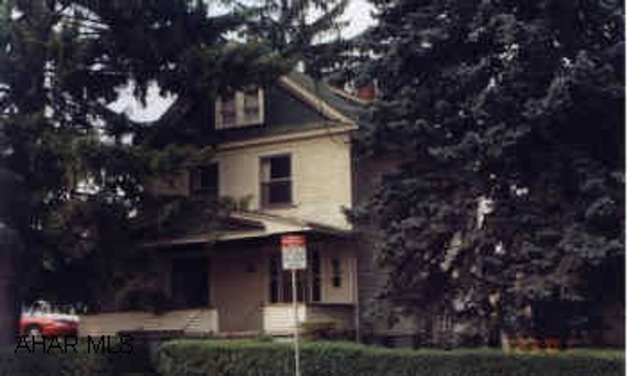 Commercially zoned 2 1/2 story, 3 BR, 1.5 ceramic bath home, lg. rooms, hardwood floors, gas fireplace, nice kitchen, 1 car garage with attached shed, on a 62x142 lot in a great business location. Commercially zoned 2 1/2 story frame home with 3 BR, 1.5 ceramic bath, lg. rooms, hardwood floors, gas fireplace, nice kitchen with counter top gas range, wall oven, bar, & pantry, 1 car garage with attached shed, on a 62x142 lot in a great business location with much traffic flow.  Off of 6th Ave. on 58th St. right behind Sheetz's Training center.  To see this property with many possibilities call Bonnie Smeal 942-2172.