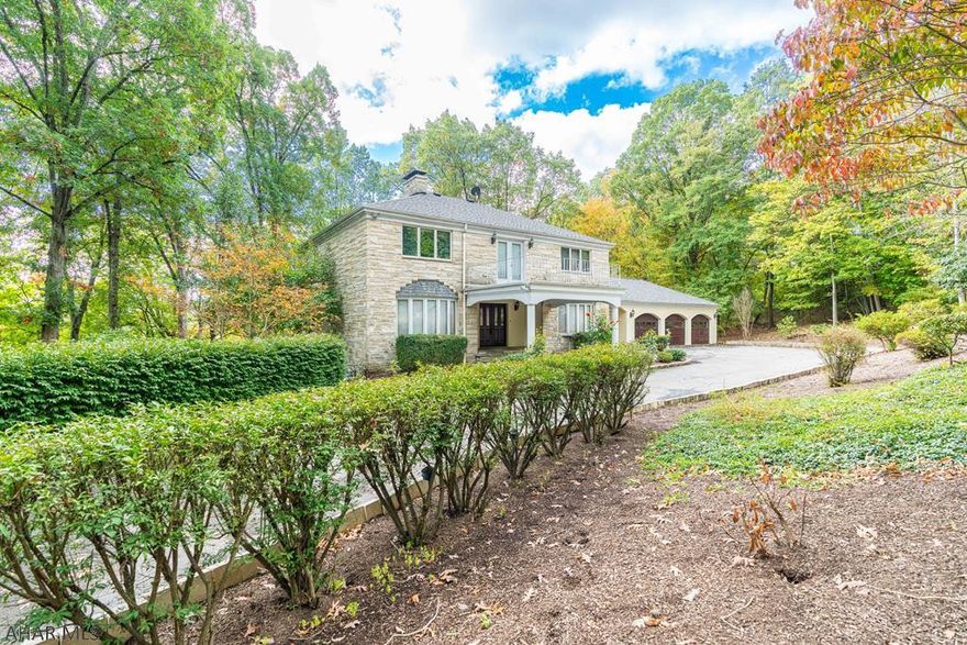 Priced to SELL! Original owners of this magnificent 2 story set on 1.26 acres, boasts 5 BR, 2.5 BA. Entering the grand foyer you will experience the attention to detail throughout. This custom built stone home offers 2 HVAC units(basement unit replaced Jan 2022, upstairs unit a few yrs old) and 2X6 construction which insures very low utility costs. Solid cherry kitchen comes complete with solid surface tops, SS appliances and an ample eating area. The range was purchased in 2021 and the other appliances included could be considered new with minimal use. The spacious living room is highlighted with a masonry fireplace. LR & DR  recently painted, hdwd & tile floors throughout. MBR features masonry FP, WIC, lg BA with jacuzzi tub. The roof was replaced in 2019 and the well pump in 2021.