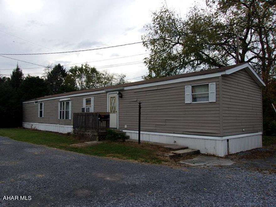 Great investment property!  2 dwellings on 1 site.  Good income. Located in a quiet neighbor hood, these manufactured homes have a semi private location by the stream.