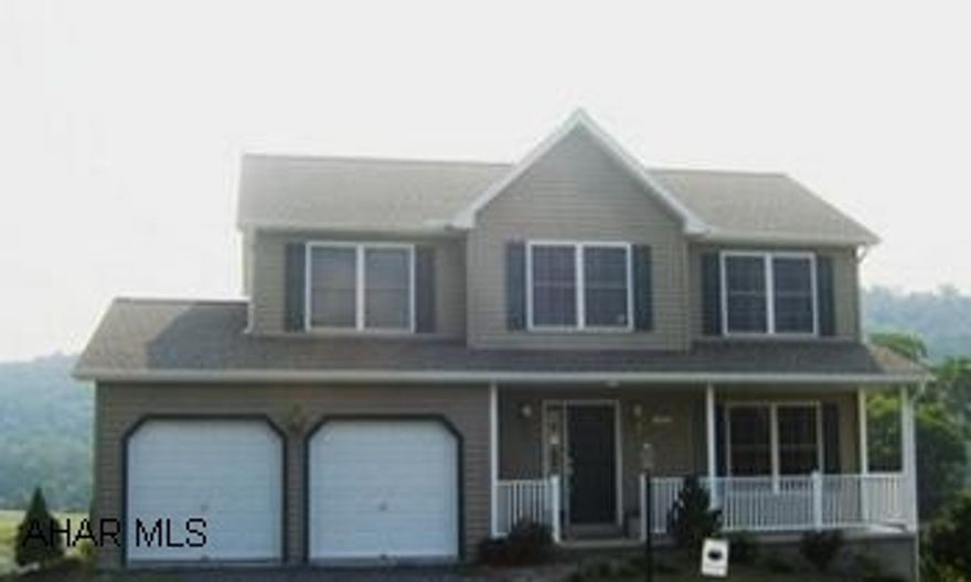 2 year old home on 1 acre.  4 Bedroom, 2.5 Bath, eat in kitchen, deck with great view.  Great location!  20x25 Patio.  16x20 Deck.