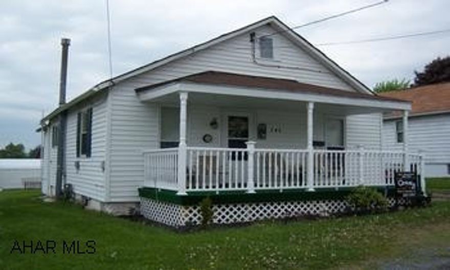 Cozy ranch. remodeled and updated, including oak kitchen, new bathroom, two bedrooms, living room, laundry. Second floor is currently storage but has potential for third bedroom. nice big back yard with garage and storage.