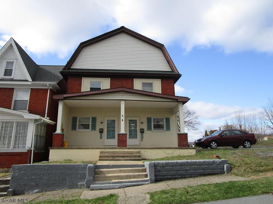 Are you thinking of getting into the Student housing business?!....Lots of off street parking.....Here ya go!  VERY well maintained duplex!....AND all separate utilities:)  One side is vacant and crazy spacious - with a HUGE very nicely finished attic (could potentially be 2 more bedrooms!) , like none other typically seen! and the closets are unbelievable as well.  NCELY finished enclosed back porch - great for office!  One side is tenant occupied and does require 24 hours notice for showings.  (the appliances on this side belong to the tenants)   Off street parking for several cars.  More info about student housing -- New owner would need to apply for Special Exception to the Zoning Hearing Board to obtain permission for the property to be used as such