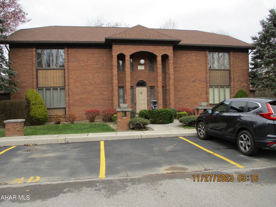 One story living in an upscale quiet area!  2 bedrooms each with a bath, plus a 1/2 bath.  Formal living room features a gas fireplace, formal dining room, separate bar area, uniquely decorated kitchen with new refrigerator and microwave, two family rooms, a den and utility room.  2 car attached garage with overhead storage.  Spacious deck for summer entertaining.  Many additional features.....  New roof, updated furnace/air conditioning.  Call for your appointment.  Monthly HOA fee covers lawn and shrubbery care, exterior insurance and flood insurance, trash removal, snow.