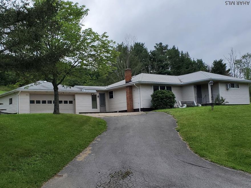 If you are looking for space, this nicely maintained one story home is on 1.24 acres and in Logan Township!  It offers 3 bedrooms, 1.5 baths and a 2 car garage!  Beautiful hardwood floors blanket the main floor and the basement is finished with a large family room.  Small barn and shed offer great extra space for pets or work shop!