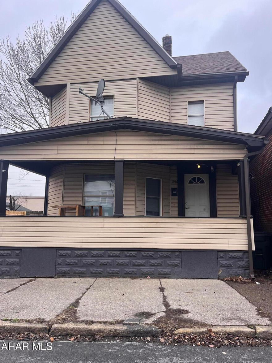 Property sold as a package with ML#76985 for $107,900. This is a large 3 Bedroom home currently rented to a long term tenant. Well kept and clean. Tenant would like to stay but has been notified that they will have a 30 day notice for owner occupants. A 60 day close will be needed. Updated kitchen and bath and 1st floor laundry. Large rooms, low taxes and off street parking.