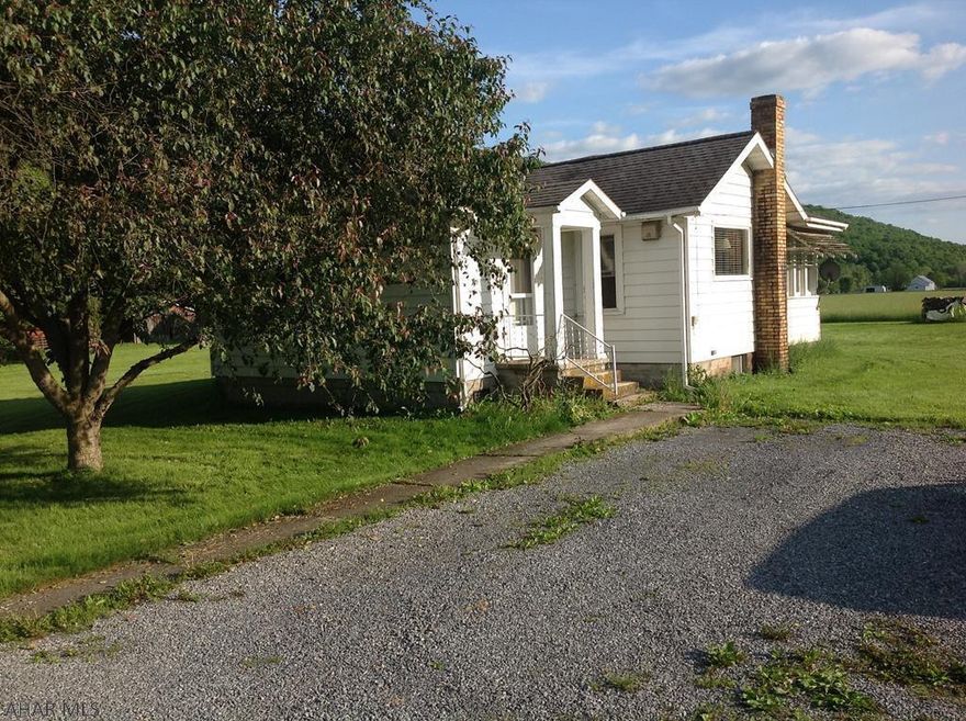 If you are looking for a weekender or full time cottage .   This cottage sits on 1.6 acres, beautiful grounds , and has a large outdoor building.   It has a stocked stream less than fifty yards away from property for public acess