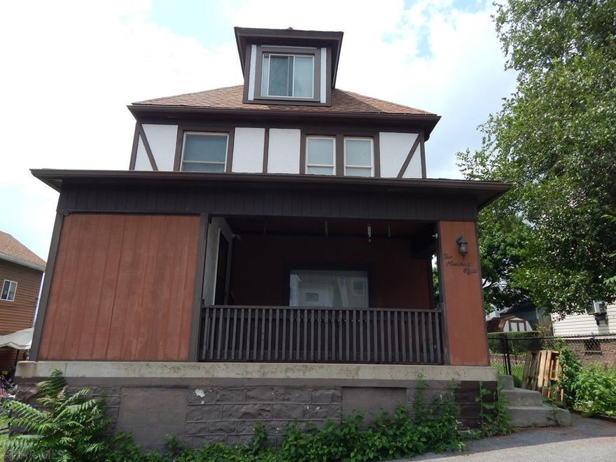 The owners invite you to see this charming 2 1/2 story home on a double lot that features 4 restful bedrooms and 2 baths. Beautiful kitchen with granite counter tops and newer stainless steel appliances. This home has a nice flat backyard with an above ground swimming pool and a kids play area. That makes it perfect for entertaining friends or family. Hot tub negotiable. May be included in the sale if reasonable offer is received. This home is move in ready and has so much to offer. Call listing agent to schedule a private tour today.