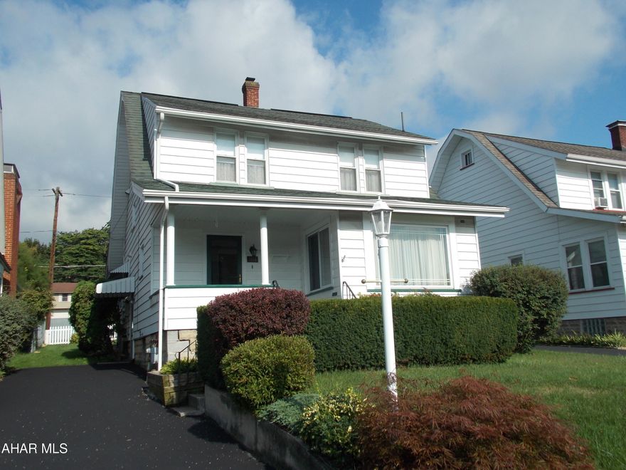 Lovely home in the Pleasant Valley section of Altoona that has been lovingly cared for by the sellers. Conveniently located near I 99, restaurants, and shopping this may be the perfect home for your family. The home not only has a large eat in kitchen there is a 13 x 13 dining room to have guests for dinner. You will find plenty of storage with the walk up attic and dry basement. Outside you will find a covered patio and a two car garage. There is also off street parking beside the home. There are two water heaters, the gas one is about a year old and the electric one has a lifetime warranty. All the windows have been replaced to keep the home toasty and warm. 
Call to schedule a showing and see this home ASAP.