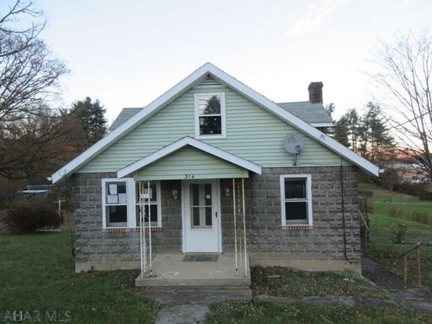 Maple Hollow 1.5 story solid concrete block and vinyl home. First floor living with 1 bedroom, bath and laundry all on first floor plus finished attic with many possibilties. Large 0.66 acre lot, 1 car attached garage. Needs some work, but lots of potential. Property sold AS-IS. Seller will make no repairs. Offers must be submitted through HUD approved broker. Buyer pays both transfer taxes. Equal Housing Opportunity.