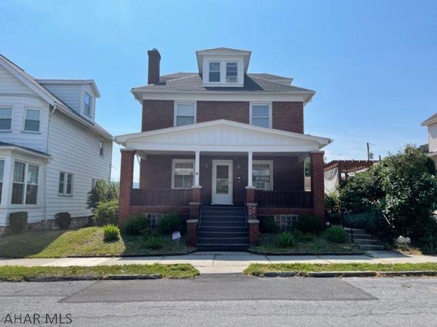 3 BR 1 Bath Brick home for sale with off street parking.  Attic is heated for additional space.  Home has newer roof and newer windows.  This home has good bones but needs some cosmetic work.  Come take a look and see this great property.