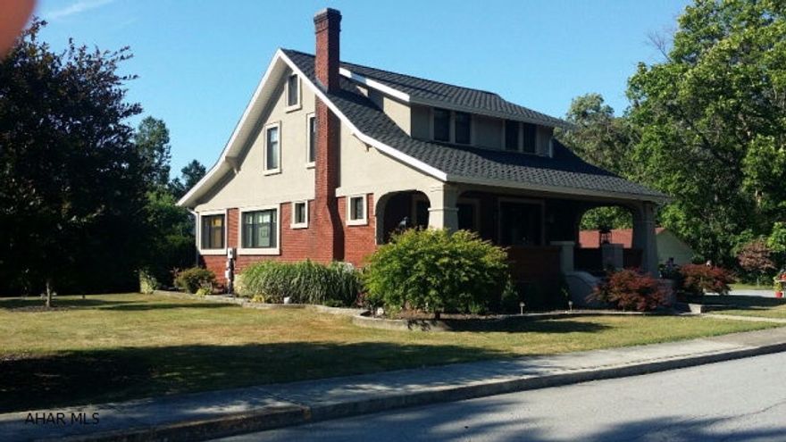 Just about everything you could ever want! Brick 1.5 story home with 3 brs and 1.75 baths with an unbelievable rear composite covered deck overlooking the in-ground pool and large landscaped rear yard. Pool has covered kitchen and bar area. Includes separate garages - one a 7 car detached and the other a large block detached with two overhead doors holding 7 cars. Outdoor brick barbeque. Dead end street location in Duncansville Borough contains approx 2.51 acres!  Zoning is R2 Residential.