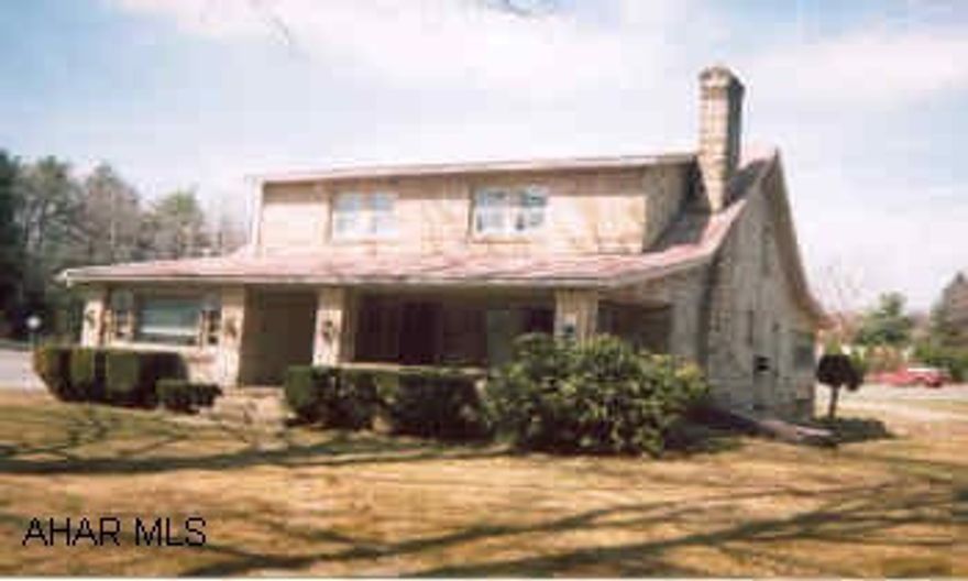 Beautiful solid stone!  Park like 1.8 ac yard, stone fireplace in LR, 1st floor BR/BA plus 4BR/BA on 2nd floor, HW floors.  "Character!"  Penn Cambria School District.  Call Linda Lewis at 886-7175 to preview. Beautiful solid stone!  Park like 1.8 ac yard, stone fireplace in LR, 1st floor BR/BA plus 4BR/BA on 2nd floor, HW floors.  "Character!"  Penn Cambria School District.  Call Linda Lewis at 886-7175 to preview.