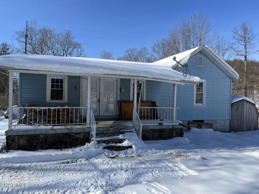 Great Investment Opportunity.  Just a few miles from Ohiopyle.  This one does need renovations and TLC but the possibilities are there for ''home sweet home'' or an Air BNB near the coveted Ohiopyle area.  Two BR, one bath.