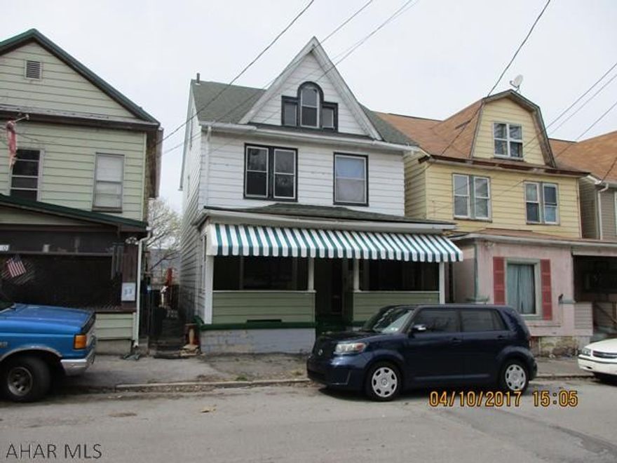 Currently tenant occupied-rent is $575, tenant pays all utilities. Current rental certificate.