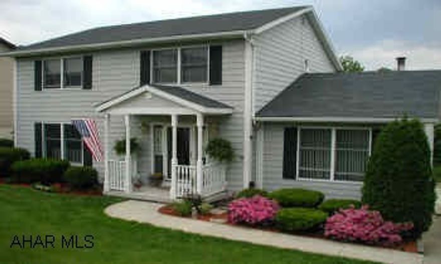 Great 2 story with many updates -4BR,2 full, 1- 1/2 bath, flat yard, 1/2 of basement is finished Owner is having new roof installed 10/04.  Sale involves relocation company. Copies of radon test available also home inspection from 2002.