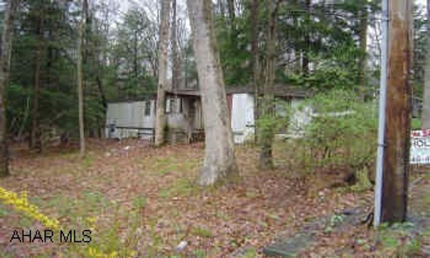 Mobile home on lot is worthless