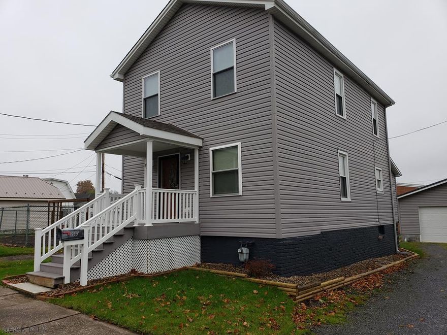 Nicely updated 3 bed 1 bath near Saint Rosa Lima. NEW furnace with 10 year warranty, new kitchen and dining room flooring. This home has been well maintained and is move in ready. The addition,  added great space to the home and a room that would make a nice half bath on the first floor. The oak trim throughout the house is one feature you will love. Having laundry on the first floor is such a time saver! New siding, interior oak trim, carpeting, electric panel and central air unit were all installed within the last 5 years! The HUGE garage, built in 2009, is appealing to anyone with hobbies and offers cabinets and storage in the top of the garage. The back deck was added in 2010 and makes a great bbq area.3D tour will be added! Call listing agent for your private tour today!