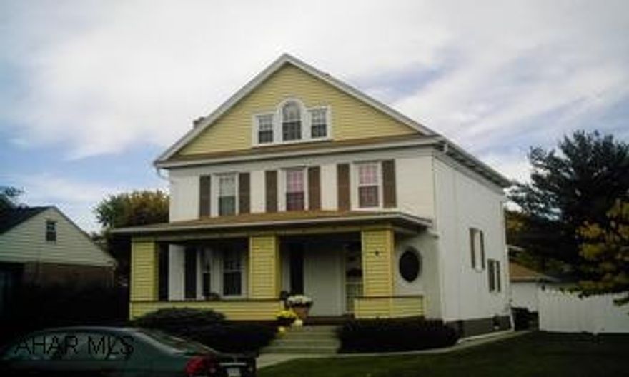 A-1 condition, large modern kitchen and bath, spacious rooms,  rear deck, detached garage, finished  attic could be 4th BR. Seller related to listing agent.