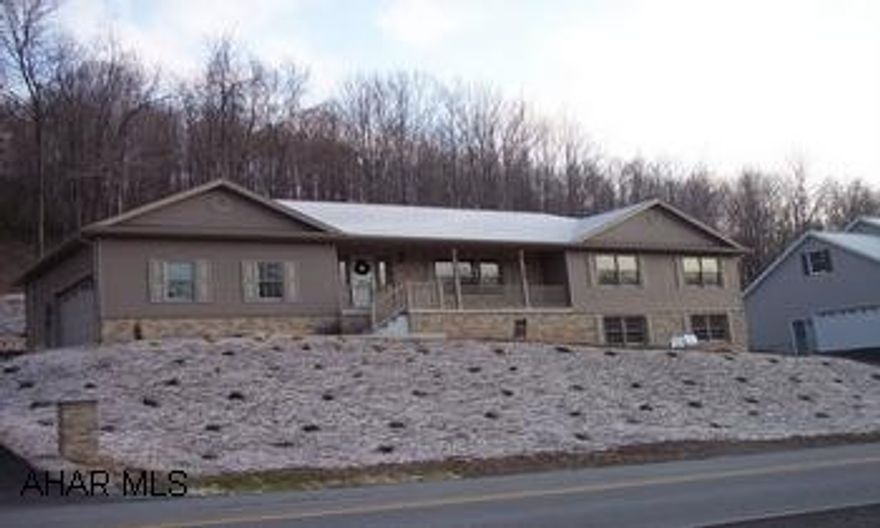 1 story brick & viny. Finished basement. Cherry kitchen, microwave, dishwasher, garbage disposal. Open living area. 1 yr. warranty on construction.