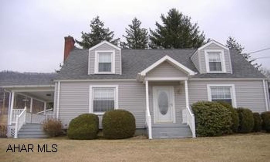 MAINTENCE FREE OUT SIDE ..NEW WINDOWS ,SIDING AND ROOF.....3 BED .2 BATH CUTE CAPE COD IN CLAYSBURG.....3 BED, 2 BATH ,EAT IN KITCHEN , LIVING ROOM WITH WOOD BURNER INSERT, DINONG ROOM, REC ROOM IN BASEMENT, SHED, MAINTENCE FREE OUTSIDEOF HOUSE , NEW WINDOWS, NEW SIDING, NEW ROOF...CALL CHRISITNE FRO A SHOWING TODAY 814-937-5978