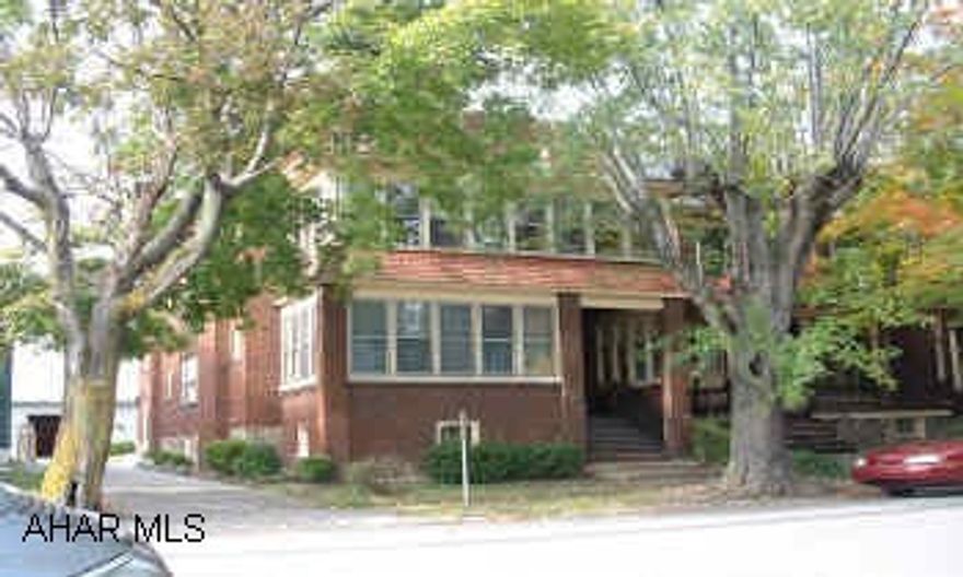 Brick duplex - live in one and lease the otherSeperate electric, w/s, trash & cooking gasOwner pays heat only