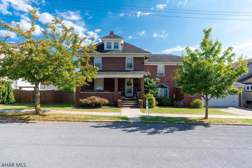 Beautiful 2.5 story brick home located in the quiet desirable Hollidaysburg Borough. This home features a large addition that includes a spacious rec room to entertain guests, four huge bedrooms, large deck in the rear that contains gorgeous mountain views, and a lovely finished basement. The master bathroom features radiant tile flooring that can be set to a timer, and huge walk-in closet. This home its conveniently located near parks, schools, stores, and downtown Hollidaysburg. You do not want to miss out on this gorgeous home!