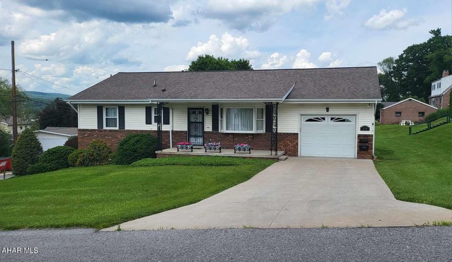 This charming 2-bedroom ranch home boasting 1.5 baths and central air for year-round comfort is conveniently located in the Highland Park area. Step onto the beautiful deck, complete with a retractable awning, perfect for entertaining or lounging in the sun. Enjoy the spacious backyard, ideal for outdoor gatherings and relaxation. Inside, the eat-in kitchen offers convenience and warmth, both upstairs and downstairs, ensuring comfort and style at every turn. Welcome home to your perfect retreat!''