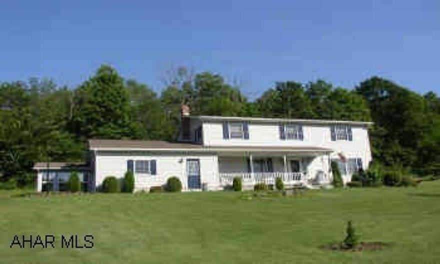 HERE IT IS!  FOUR ACRE FLAT LOT, GREAT VIEW, 4 BEDROOMS, 4 CAR GARAGE, BEAUTIFUL SUNROOM, BEAUTIFUL INTERIOR, GREAT COUNTRY SETTING.  OAK KITCHEN, ALL NEW OAK TRIM, 3 ZONE HW HEAT, COZY FAMILY ROOM WITH GAS FIREPLACE AND C/A.