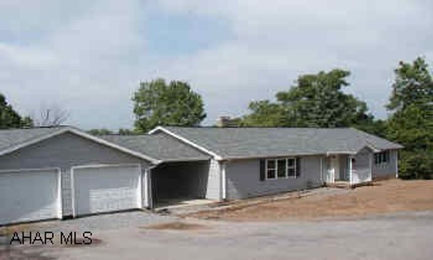 100% Rebuilt large 1629 S.F. rancher .99 Acre lot.Breezeway, Rear Deck, Fierplace in LR, renewed inside and out - must see.