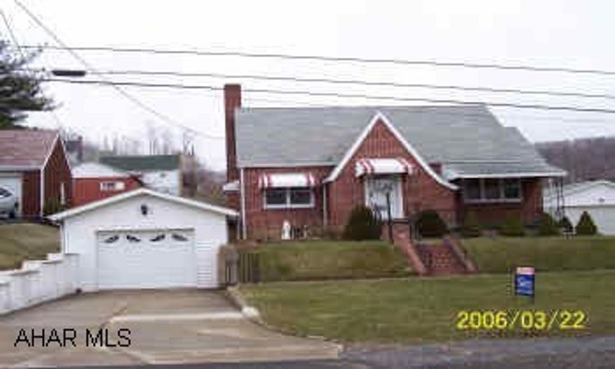 Property also has a coal and oil furnace.  Both are connected to the hotwater system but the coal furnace is disconnected from the flu.