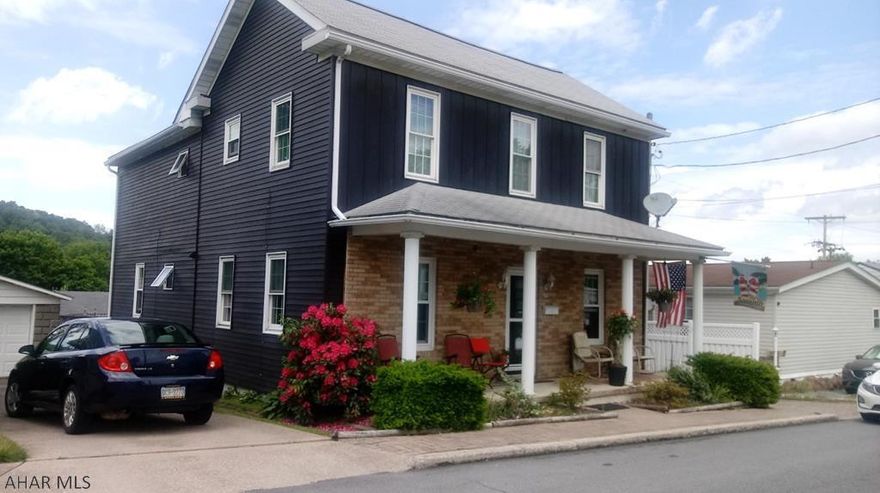 Portage- 2 story brick & aluminum sided 4 BR,2  bath remodeled home. Hardwood & carpeted  floors, 14 x 30 pool with wood deck and private entertainment area. Move in condition! $89,900