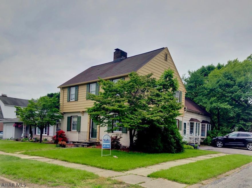 Here is your opportunity to live in one of the most prestigious areas of Altoona. This charming 4 BR 2 BA home in Baker Mansion area has everything you would expect it to have Large rooms and closets, A 1st level Master suite with it's own inground hottub & skylights, doors to screened in porch and backyard, & large WIC with laundry. Original builtins and hardwood floors in formal dining & Living room that also has a gas FP. All the charm and wow you could ask for. 3 BR's on 2nd floor all have good closet space. Bonus room could be another BR, office or playroom. Newer furnace, C/A, HW tank, & 200 amp elec. Finished room in basement has endless possibilities. Nice big fenced yard and off street parking. 1 yr AHS home warranty included.