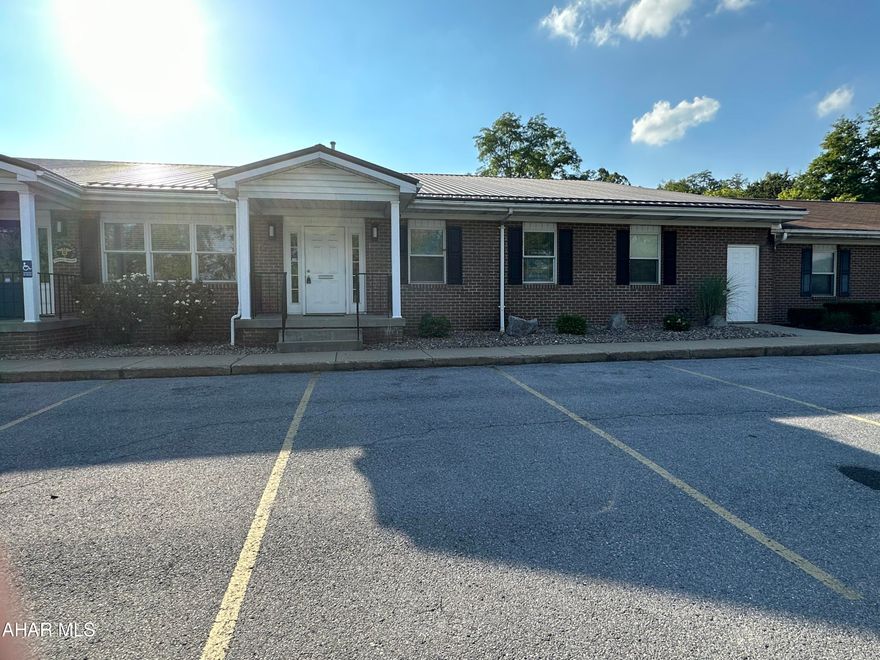 High traffic area for this 2,000 Sq. Ft.  professional commercial space.  Adjoining tenants are a dentist and attorneys. Parking in the front and also rear parking. Very well maintained space.