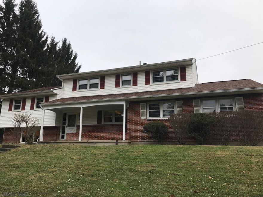 Spacious home offers 5 bedrooms, 2.5 baths, hardwood floors. Home offers large bright  living room  with cathedral ceilings and fireplace, family room on lower level with half bath, central vac. This is a well built home in an established neighborhood. Seller is offering $500 allowance for buyer to remove the carpet.