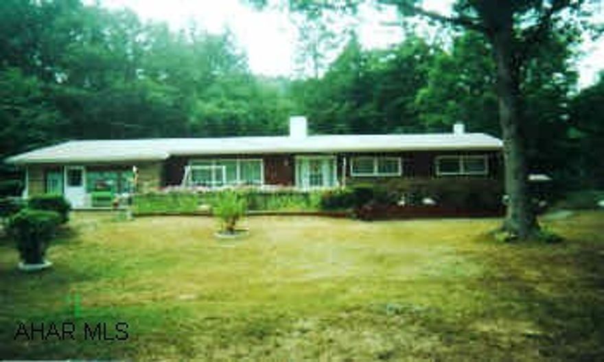 3BR Rancher, 1.5BA's, full finished basement, home is in excellent condition, fireplace, 2 kitchens, family room, 2.8 acres, Tyrone School. 3BR Rancher, 1.5BA's, full finished basement, home is in excellent condition, firepleace, 2 kitchens, family room, roof, spouting, siding 3 yrs old., new plumbing.  This is a must see!