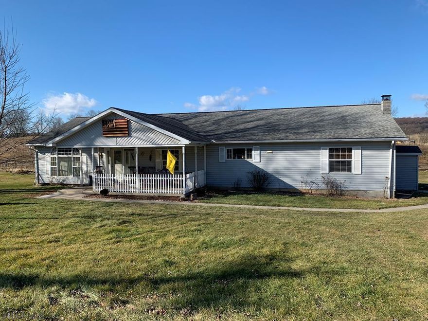 Hard to find farmette conveniently located along a quiet country road in Bedford County, PA. With some TLC, this property could make a great hobby farm or residence. Property offers 42+/- acres with a 3 bedroom - 2.25 bath home, 30'x90' barn, 40'x200' building, 30'x100' greenhouse, fencing, and more. Approximately 30 acres of fenced pasture. Interior photos coming soon.