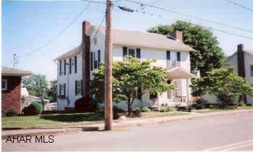 Nice, well-maintained home. Extra large living room with brick wall and fireplace with insert. Master bedroom has 14x5 walk-in closet.  First floor laundry/powder room. Large level fenced yard. Patio and outbuilding. Garage has electric and water. Lots of storage.