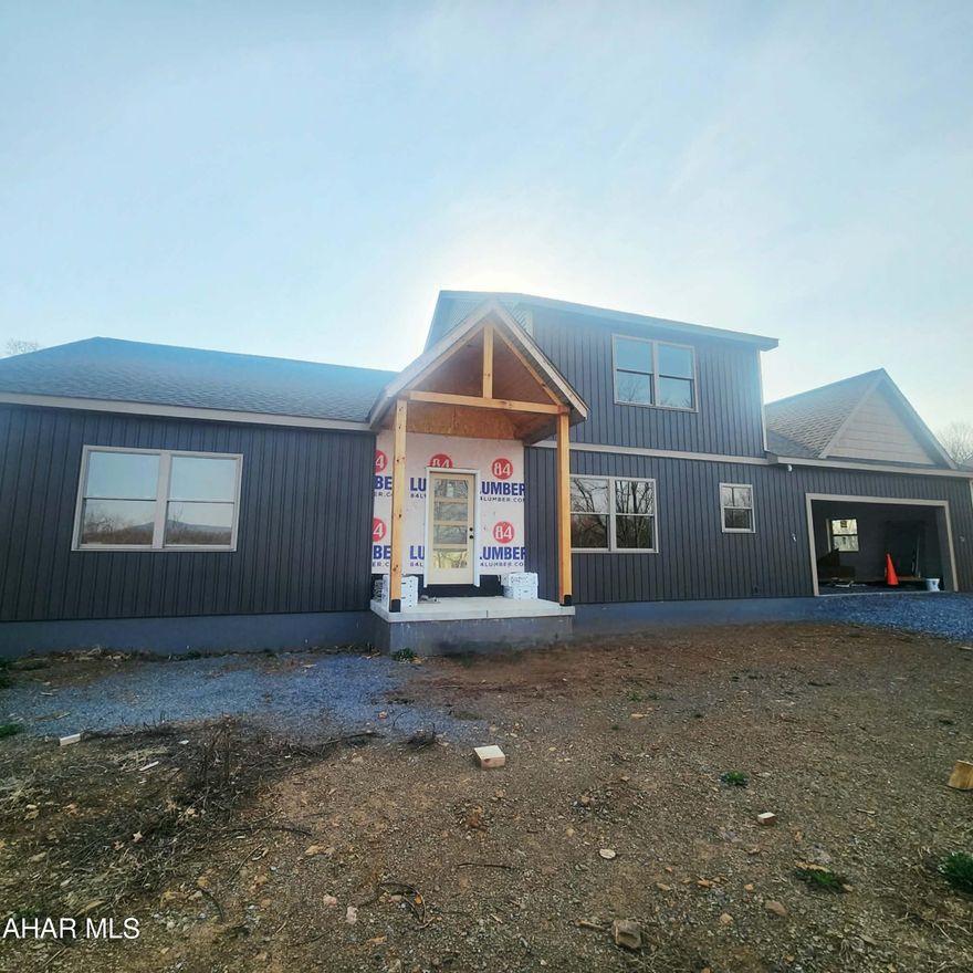 241 Fox Chase Drive, a new construction, custom home build, will be a great option for your new home. This four bedroom two and a half bathroom home will offer 2900 sq ft of finished living space with attached garage and a full unfinished basement. First floor design features an open concept floor plan, main floor half bathroom, living room, dining area, kitchen with granite countertops and pantry, large primary suite, mudroom with first floor laundry.  The second floor offers three nice sized bedrooms and one additional bathroom. Additional upgrades can be added with an accepted offer. Construction completion approx June 2026. Property taxes will be updated once the house has been completed.