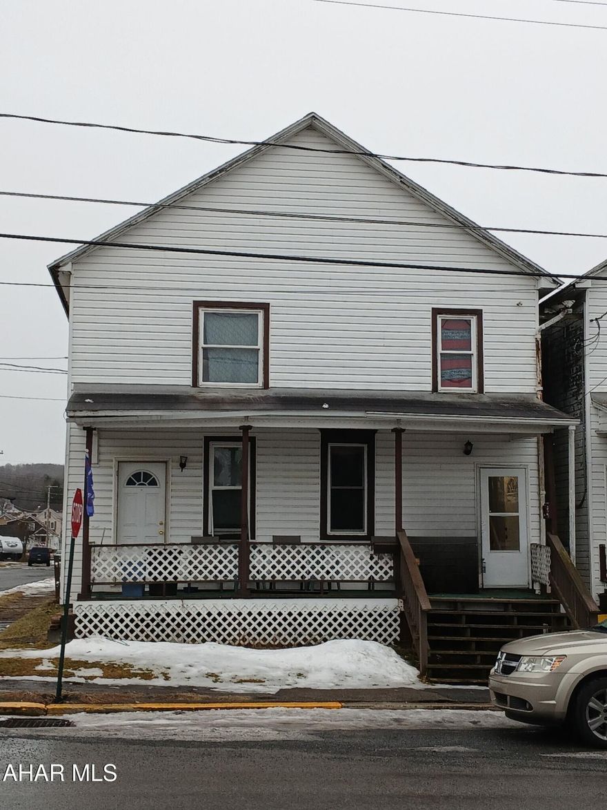Take advantage of a great investment opportunity at 1001 Caldwell Ave, Portage, PA 15946. This multi-unit property consists of two rental units, both currently occupied, making it an ideal choice for investors seeking steady rental income.

Unit #1: Currently rented for $600/month
Unit #2: Currently rented for $600/month