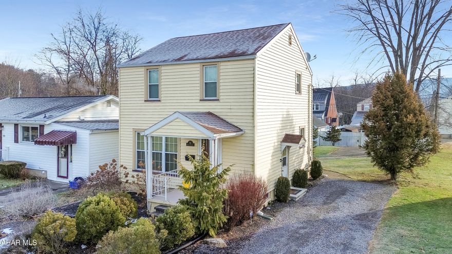 Welcome to 513 E 26th Avenue in the Altoona School District. This beautifully maintained home is nestled on a quiet dead-end street & offers comfort, space, & charm throughout. The main level features a spacious living room, a dining area with sliding glass doors leading to the rear yard, & a large kitchen complete with stone countertops & included appliances. Upstairs, you'll find three generously sized bedrooms & a full bathroom, with hardwood floors adding warmth & character throughout the home. The unfinished basement provides ample storage & laundry space, while the exterior boasts off-street parking, a paver patio, & a spacious yard perfect for relaxing or entertaining. Don't miss this wonderful opportunity. Call today to schedule your showing!