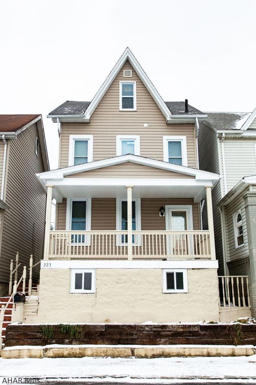 Beautiful 3 bedroom house with many updates. Newer kitchen. Newer floor. Enjoy the back yard and front porch.