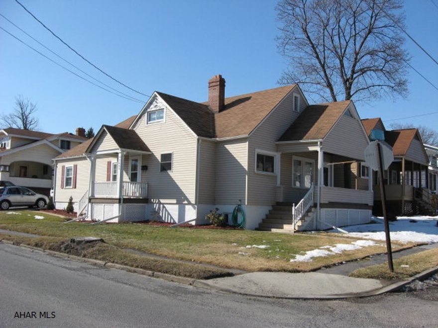 Larger than it looks.  Updated kitchen with lots of cabinetry and pergo floor.  Spacious living room with gas fireplace.  1st floor laundry.  2 bedrooms on first floor. Upstairs with pergo floors.  Large room for bedroom or office on 2nd floor.