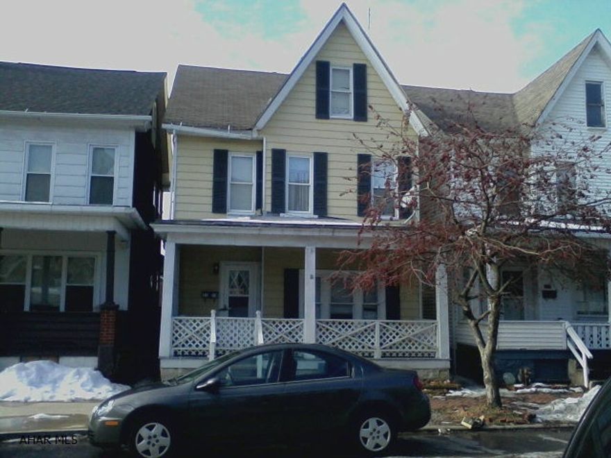 2 story 3 bedroom nice size rooms will need some TLC will make a great home. Third floor can be a 4th bedroom.