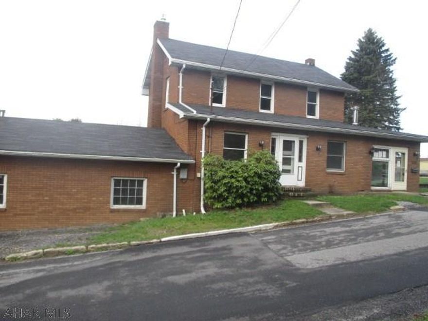 Large Gallitzin 2 Story brick home with attached 2 car garage. Needs work throughout, but could be absolutely spectacular. Living room w gas FP, formal dining room and updated kitchen. Nice yard w above ground pool. Property sold AS-IS. Seller will make no repairs. Offers must be submitted through HUD approved broker. Buyer pays both transfer taxes. Equal Housing Opportunity.