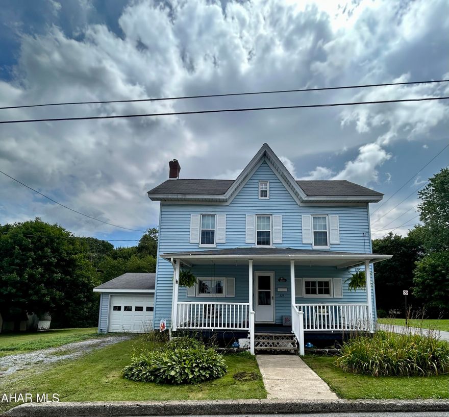 This very well maintained home on corner lot of one-way street with a beautiful backyard could be yours!